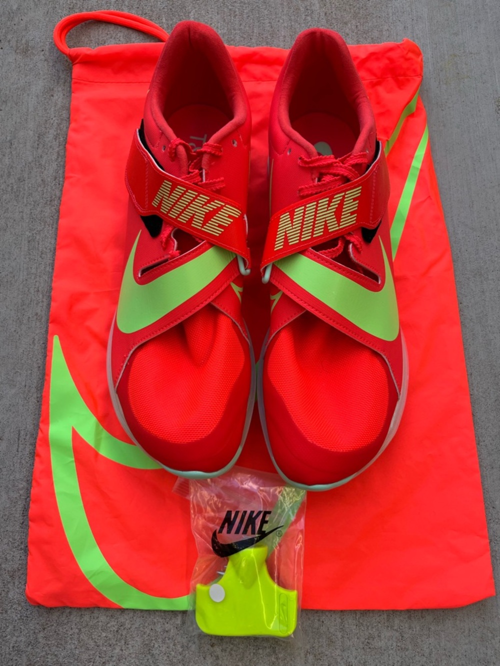 Nike Zoom LJ Elite Long Jump Track & Field Spikes (FZ9326-600) Men’s Size 10
